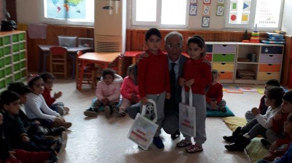 İlçe Milli Eğitim Müdürümüz Sayın Recep AKDEMİR in Kütüphaneler Haftası Ziyareti.