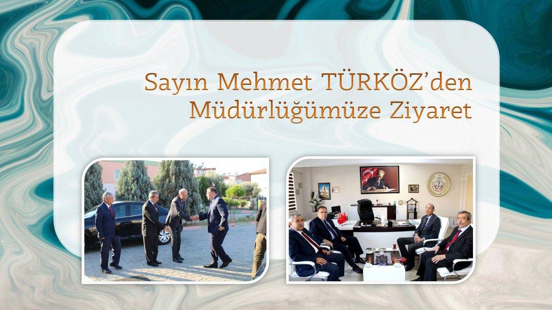 Sayın Kaymakamımız Mehmet TÜRKÖZ, İlçe Milli Eğitim Müdürlüğümüzü Ziyaret Etti
