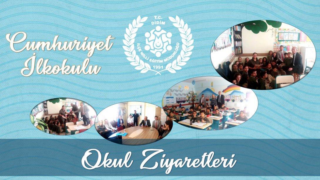 Okul Ziyaretleri Devam Ediyor - Cumhuriyet İlkokulu