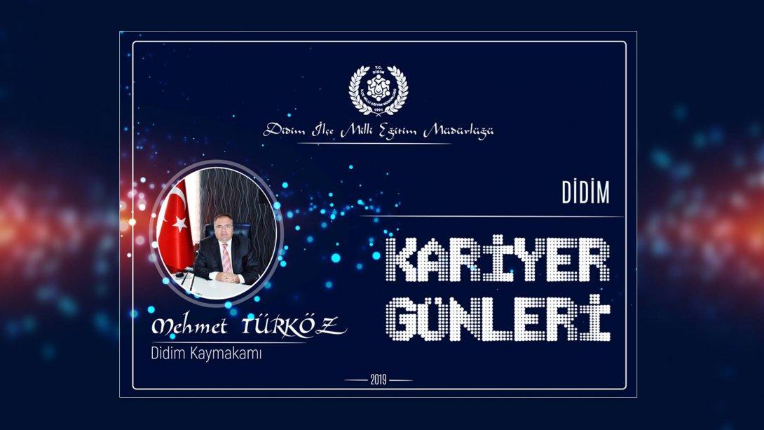 Kariyer Günleri, Sayın Kaymakamımız Mehmet TÜRKÖZ ile Başladı