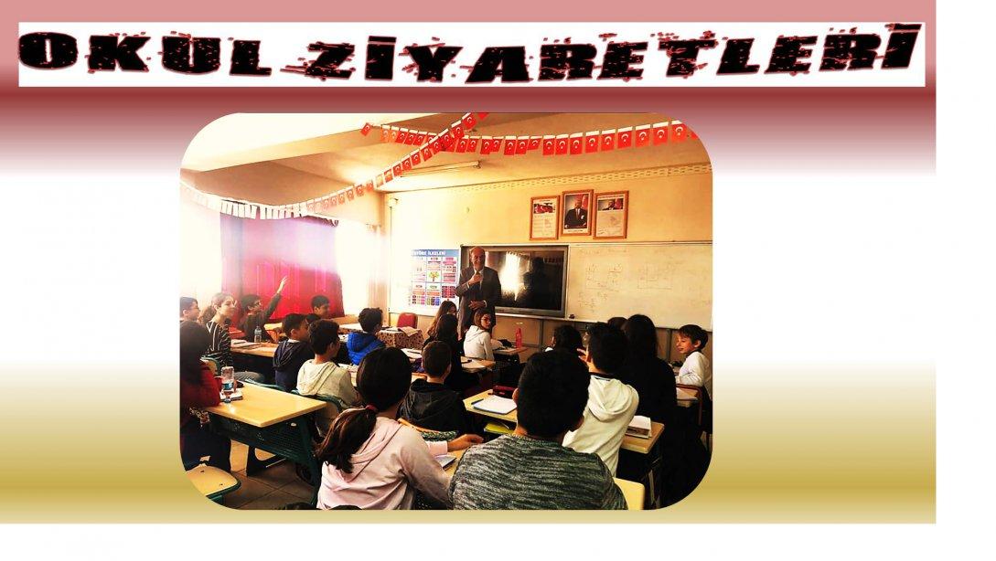 İlçe Milli Eğitim Müdürümüz Sayın AKDEMİR'in Okul Ziyaretleri Devam Ediyor...