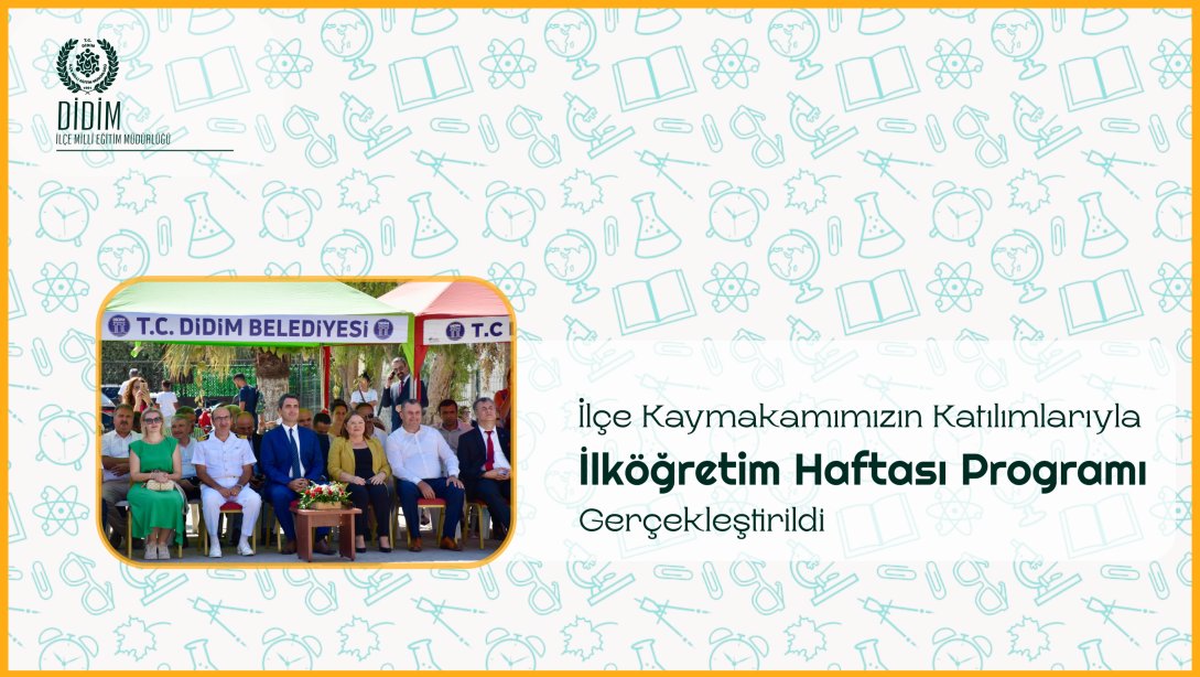 İlköğretim Haftası İlçe Töreni Gerçekleştirildi